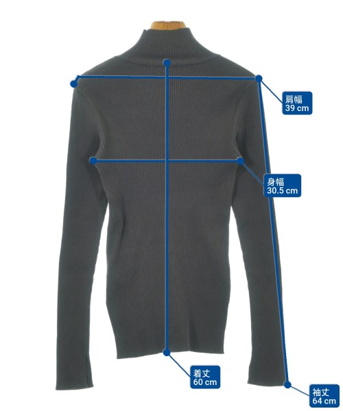 AURALEE（オーラリー）Tシャツ・カットソー グレー サイズ:0(S位) レディース/2200669881028