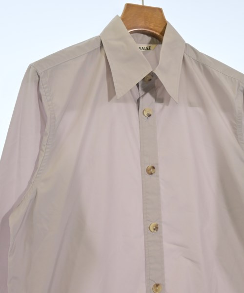 AURALEE（オーラリー）カジュアルシャツ ピンク サイズ:0(S位) レディース/2200672071218