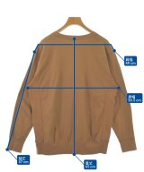 AURALEE（オーラリー）スウェット 茶 サイズ:1(M位) レディース/2200729392037