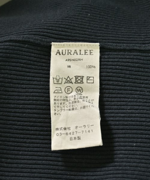 AURALEE（オーラリー）ベスト/ノースリーブ 紺 サイズ:0(S位) レディース/2200729601283