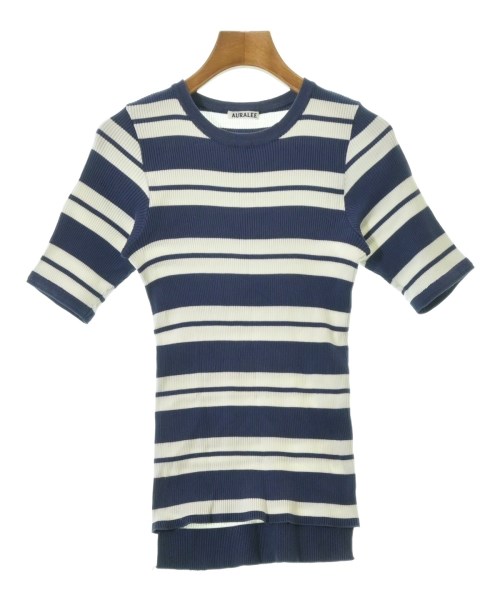 AURALEE（オーラリー）Tシャツ・カットソー 青 サイズ:1(M位) レディース/2200728574151