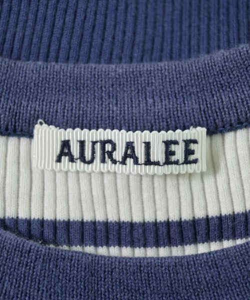 AURALEE（オーラリー）Tシャツ・カットソー 青 サイズ:1(M位) レディース/2200728574151