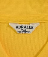 AURALEE（オーラリー）ポロシャツ 黄 サイズ:1(M位) レディース/2200730352327