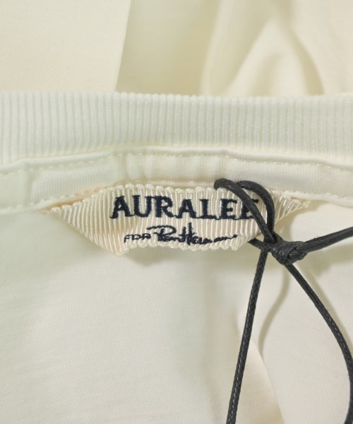 AURALEE（オーラリー）Tシャツ・カットソー 白 サイズ:0(S位) レディース/2200726825101