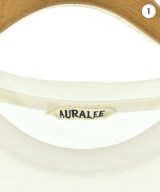 AURALEE（オーラリー）Tシャツ・カットソー 白 サイズ:1(M位) レディース/2200731489138