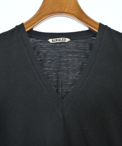 AURALEE（オーラリー）Tシャツ・カットソー 黒 サイズ:1(M位) レディース/2200722570104