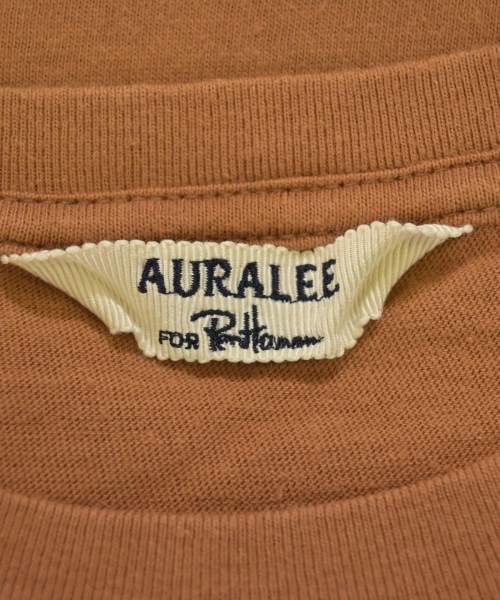 AURALEE（オーラリー）Tシャツ・カットソー 茶 サイズ:-(M位) レディース/2200724781102