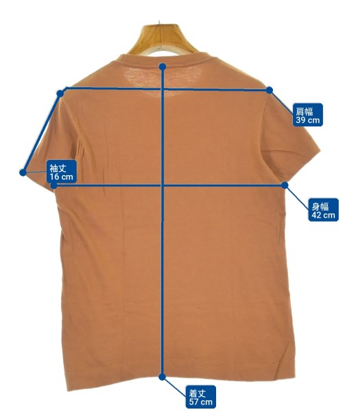 AURALEE（オーラリー）Tシャツ・カットソー 茶 サイズ:-(M位) レディース/2200724781102