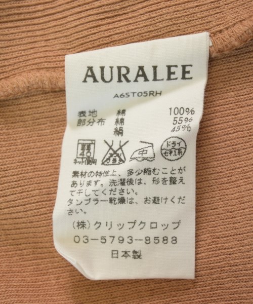 AURALEE（オーラリー）タンクトップ オレンジ サイズ:-(M位) レディース/2200724781119