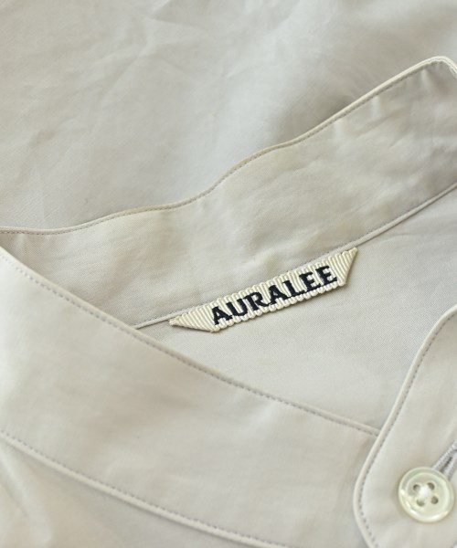 AURALEE（オーラリー）カジュアルシャツ ベージュ サイズ:1(M位) レディース/2200724302086