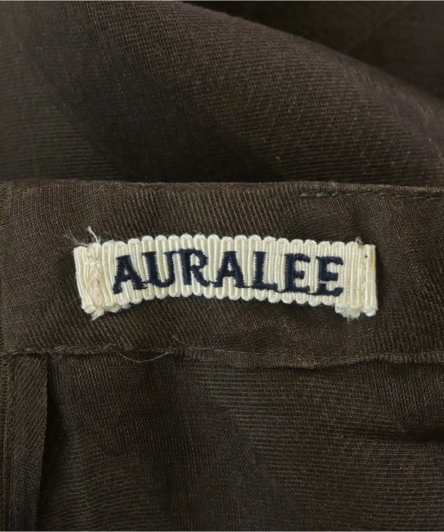 AURALEE（オーラリー）ロング・マキシ丈スカート 茶 サイズ:2(L位) レディース/2200733185052