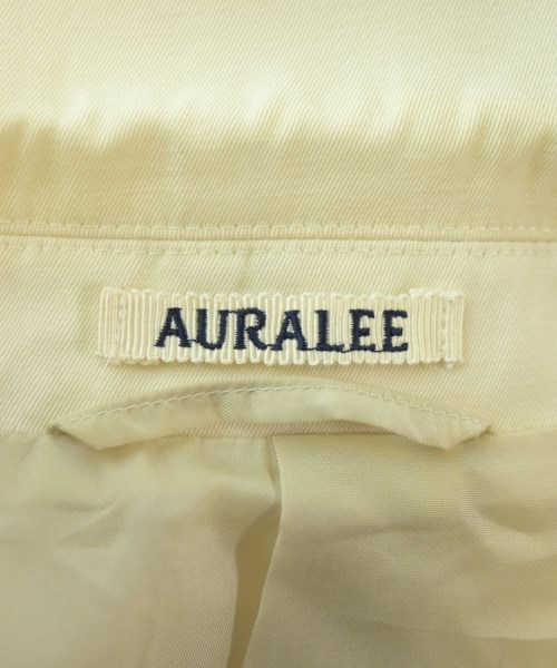 AURALEE（オーラリー）テーラードジャケット 白 サイズ:1(M位) レディース/2200735100015