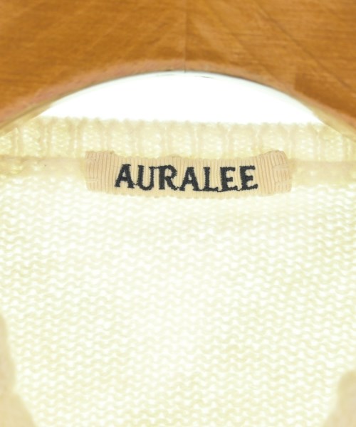 AURALEE（オーラリー）カーディガン 白 サイズ:1(M位) レディース/2200735100077