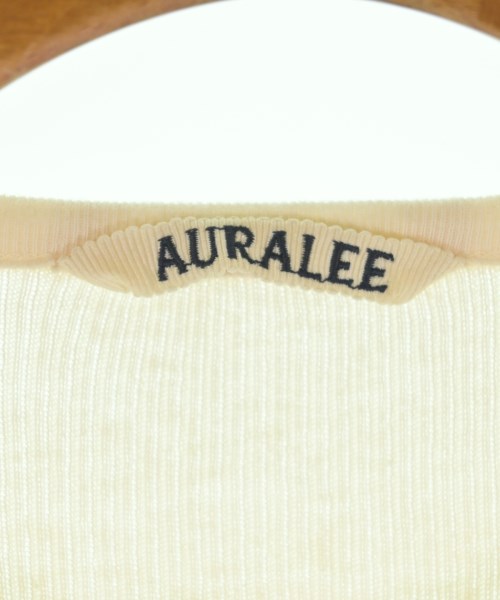 AURALEE（オーラリー）Tシャツ・カットソー 白 サイズ:1(M位) レディース/2200735100084