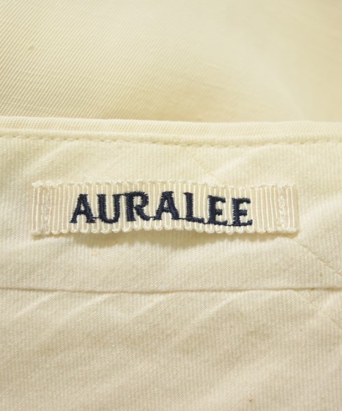 AURALEE（オーラリー）スラックス 白 サイズ:0(S位) レディース/2200735100206