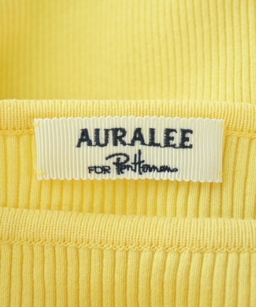 AURALEE（オーラリー）ニット・セーター 黄 サイズ:0(S位) レディース/2200717795055