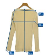 AURALEE（オーラリー）Tシャツ・カットソー ベージュ サイズ:1(M位) レディース/2200720711035