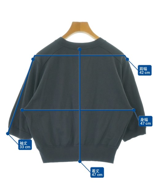 AURALEE（オーラリー）Tシャツ・カットソー 黒 サイズ:2(L位) レディース/2200716576051