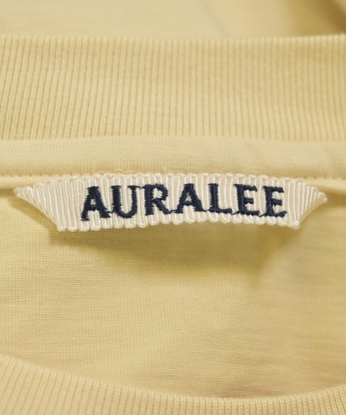 AURALEE（オーラリー）Tシャツ・カットソー 黄 サイズ:0(S位) レディース/2200716046271
