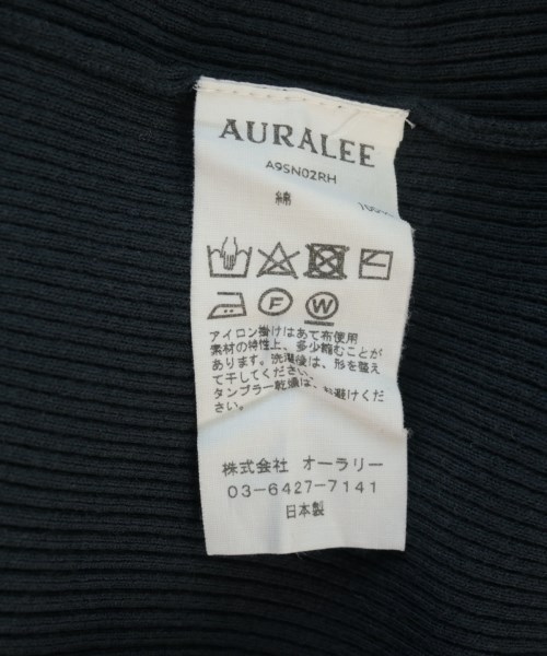 AURALEE（オーラリー）ニット・セーター 紺 サイズ:0(S位) レディース/2200721567020