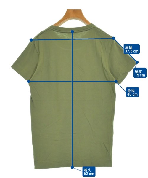 AURALEE（オーラリー）Tシャツ・カットソー 緑 サイズ:0(S位) レディース/2200719525100