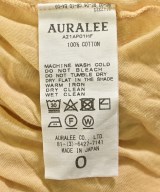 AURALEE（オーラリー）Tシャツ・カットソー 黄 サイズ:0(S位) レディース/2200719240089
