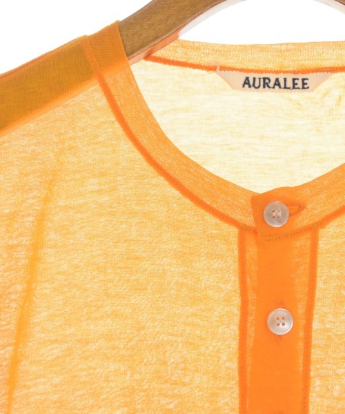 AURALEE（オーラリー）カーディガン オレンジ サイズ:1(M位) レディース/2200719952128