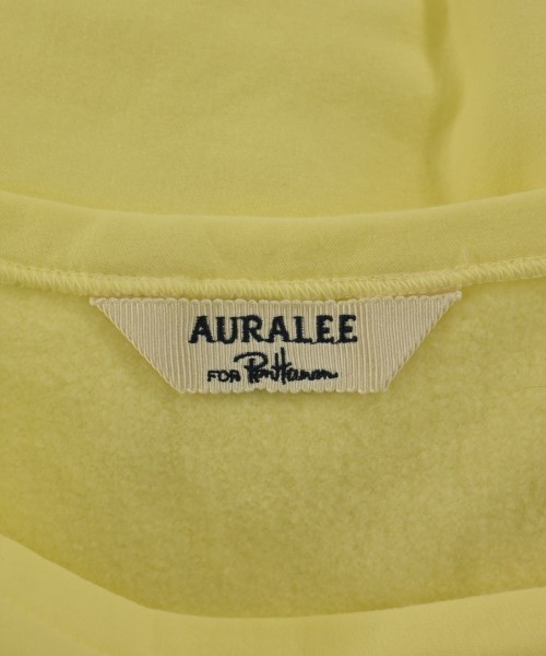AURALEE（オーラリー）スウェット 黄 サイズ:0(S位) レディース/2200699480369