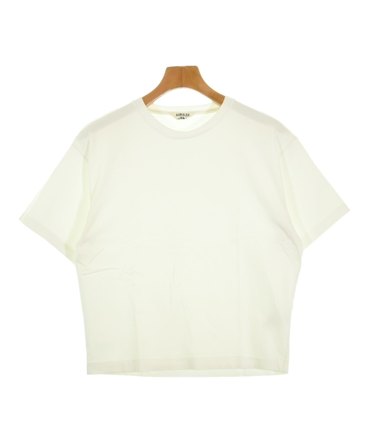 AURALEE（オーラリー）Tシャツ・カットソー 白 サイズ:0(S位