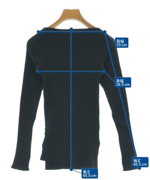 AURALEE（オーラリー）Tシャツ・カットソー 黒 サイズ:0(S位) レディース/2200726062025