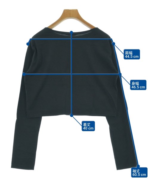 AURALEE（オーラリー）Tシャツ・カットソー 黒 サイズ:0(S位) レディース/2200720398465