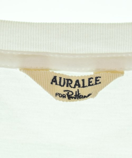 AURALEE（オーラリー）Tシャツ・カットソー 白 サイズ:0(S位) レディース/2200721279039