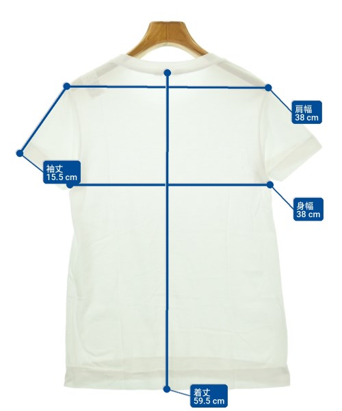 AURALEE（オーラリー）Tシャツ・カットソー 白 サイズ:0(S位) レディース/2200721279039