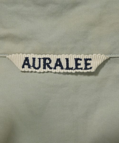 AURALEE（オーラリー）カジュアルシャツ 緑 サイズ:0(S位) レディース/2200728099029