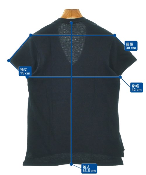 AURALEE（オーラリー）Tシャツ・カットソー 紺 サイズ:1(M位) レディース/2200683172089