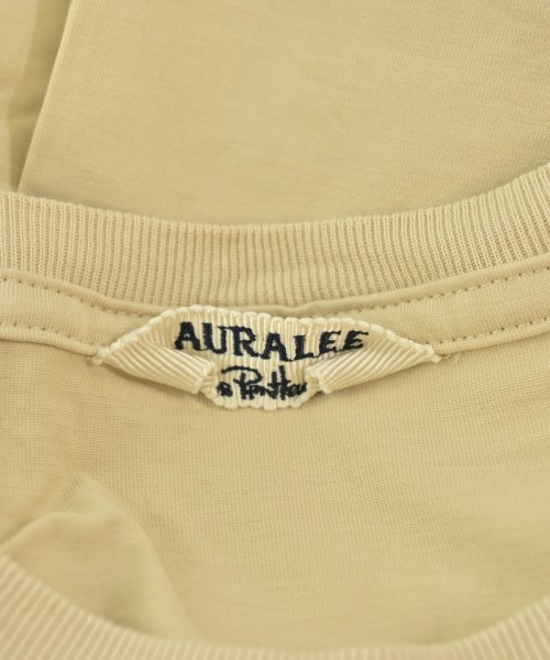 AURALEE（オーラリー）Tシャツ・カットソー ベージュ サイズ:1(M位) レディース/2200677957081