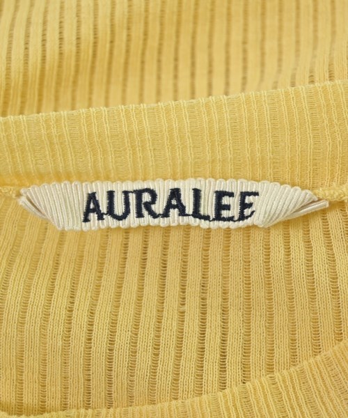 AURALEE（オーラリー）ニット・セーター 黄 サイズ:1(M位) レディース/2200684147024