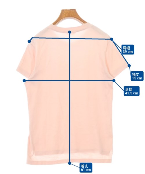 AURALEE（オーラリー）Tシャツ・カットソー ピンク サイズ:1(M位) レディース/2200680007018