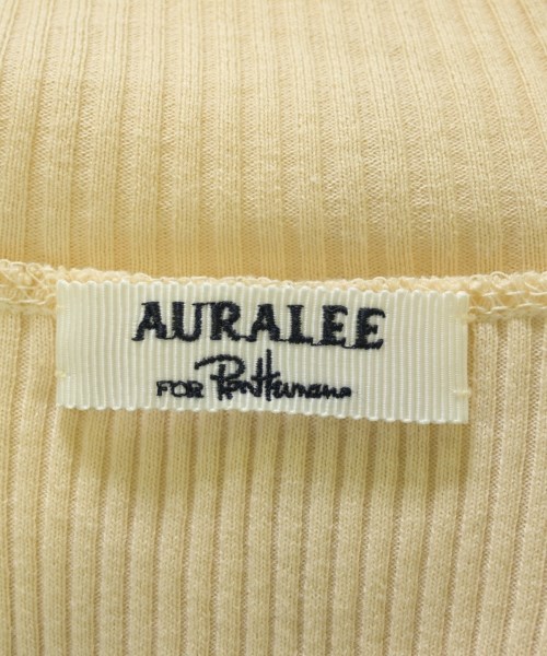 AURALEE（オーラリー）Tシャツ・カットソー ベージュ サイズ:0(S位) レディース/2200677506029
