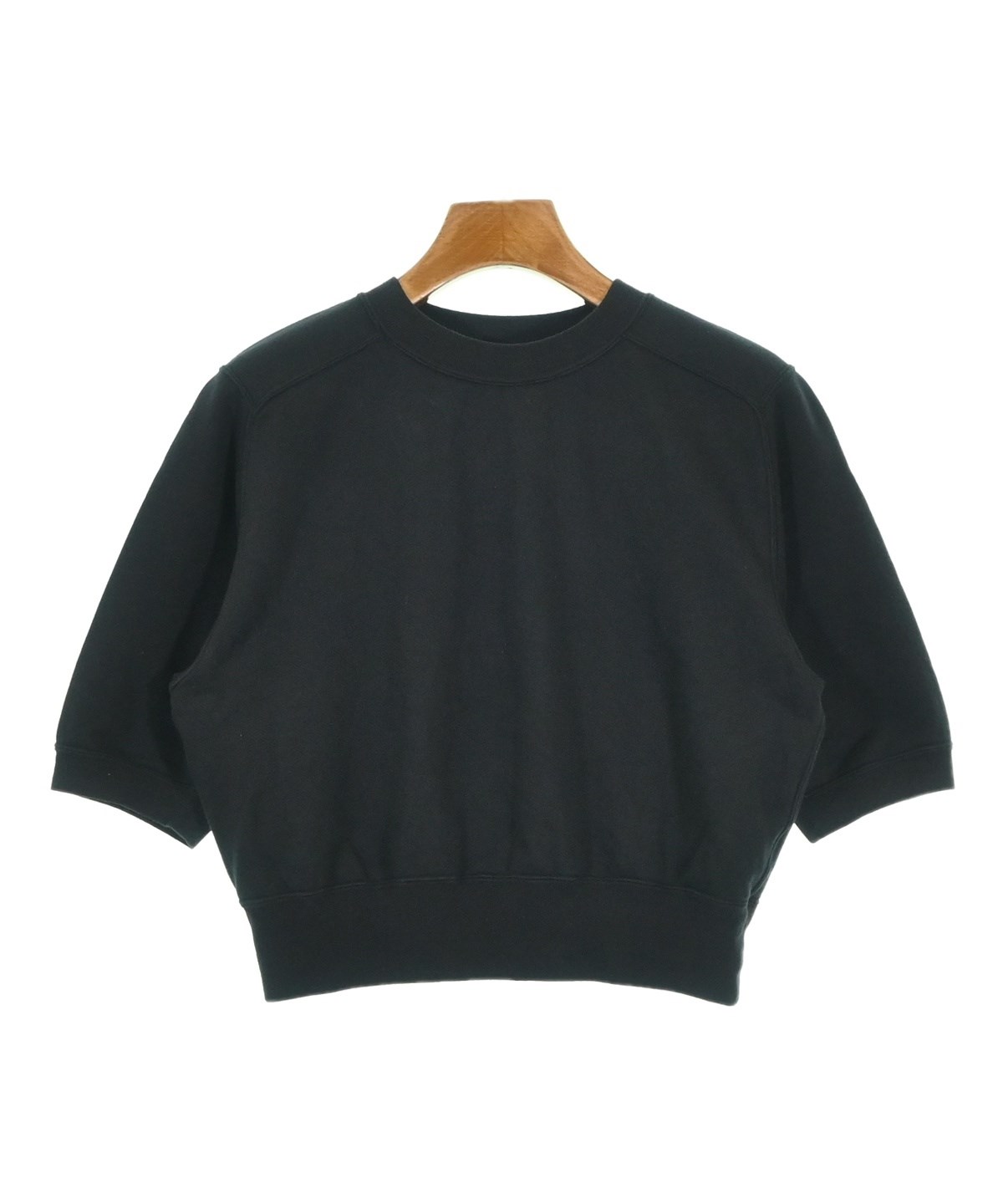 AURALEEブラックカットソー AURALEE（オーラリー）Tシャツ・カットソー 黒 サイズ:0(S位