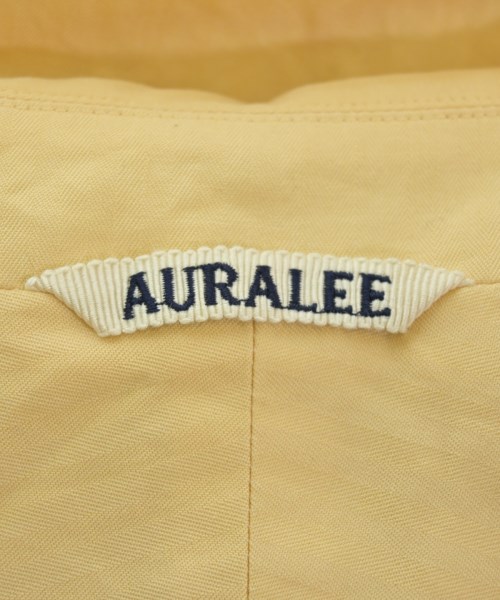 AURALEE（オーラリー）カジュアルシャツ 黄 サイズ:0(S位) レディース/2200686257028