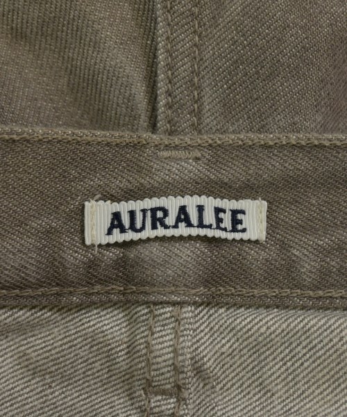 AURALEE（オーラリー）デニムパンツ ベージュ サイズ:24(S位) レディース/2200680734082