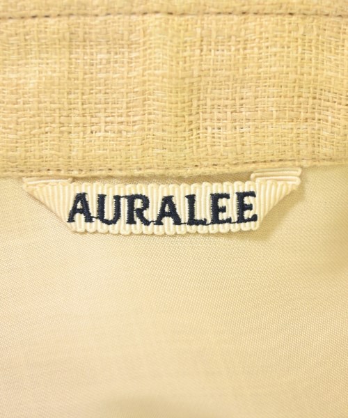 AURALEE（オーラリー）カジュアルシャツ ベージュ サイズ:0(S位) レディース/2200681965126