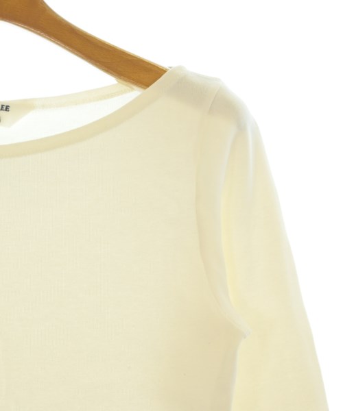 AURALEE（オーラリー）Tシャツ・カットソー 白 サイズ:1(M位) レディース/2200684936024
