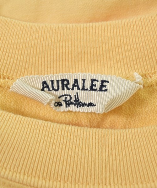 AURALEE（オーラリー）Tシャツ・カットソー 黄 サイズ:1(M位) レディース/2200685628287