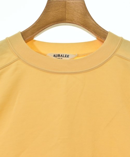 AURALEE（オーラリー）Tシャツ・カットソー 黄 サイズ:1(M位) レディース/2200685628287
