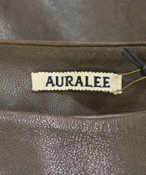 AURALEE（オーラリー）ミニスカート 茶 サイズ:0(S位) レディース/2200689702075
