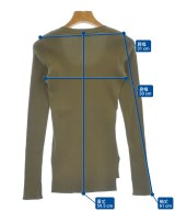 AURALEE（オーラリー）Tシャツ・カットソー カーキ サイズ:0(S位) レディース/2200688092092