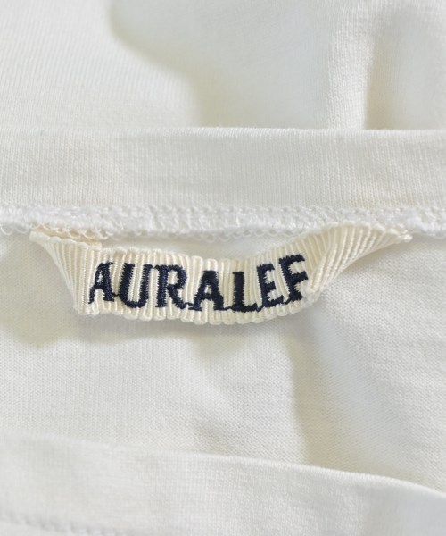 AURALEE（オーラリー）Tシャツ・カットソー 白 サイズ:1(S位) レディース/2200692969038