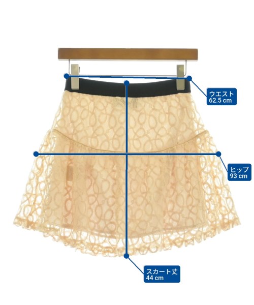DESIGNERS REMIX（デザイナーズリミックス）ミニスカート ピンク サイズ:34(XS位) レディース/2200618600182